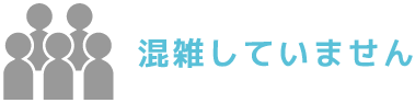 現在の混雑状況
